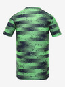 ALPINE PRO Grünes gemustertes Herren-Funktions-T-Shirt ALPINE PRO QUATR