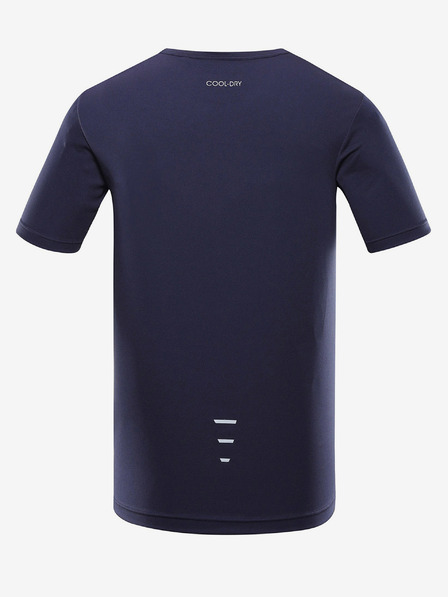 ALPINE PRO Dunkelblaues Herren-T-Shirt ALPINE PRO BASIK schnelltrocknend