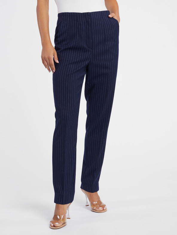 Orsay Dunkelblau gestreifte Hose ORSAY