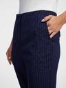 Orsay Dunkelblau gestreifte Hose ORSAY
