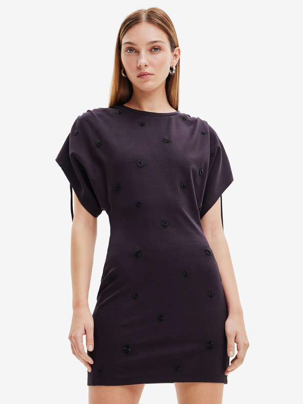 Desigual Schwarzes Desigual Tennessee Kleid für Damen