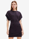 Desigual Schwarzes Desigual Tennessee Kleid für Damen