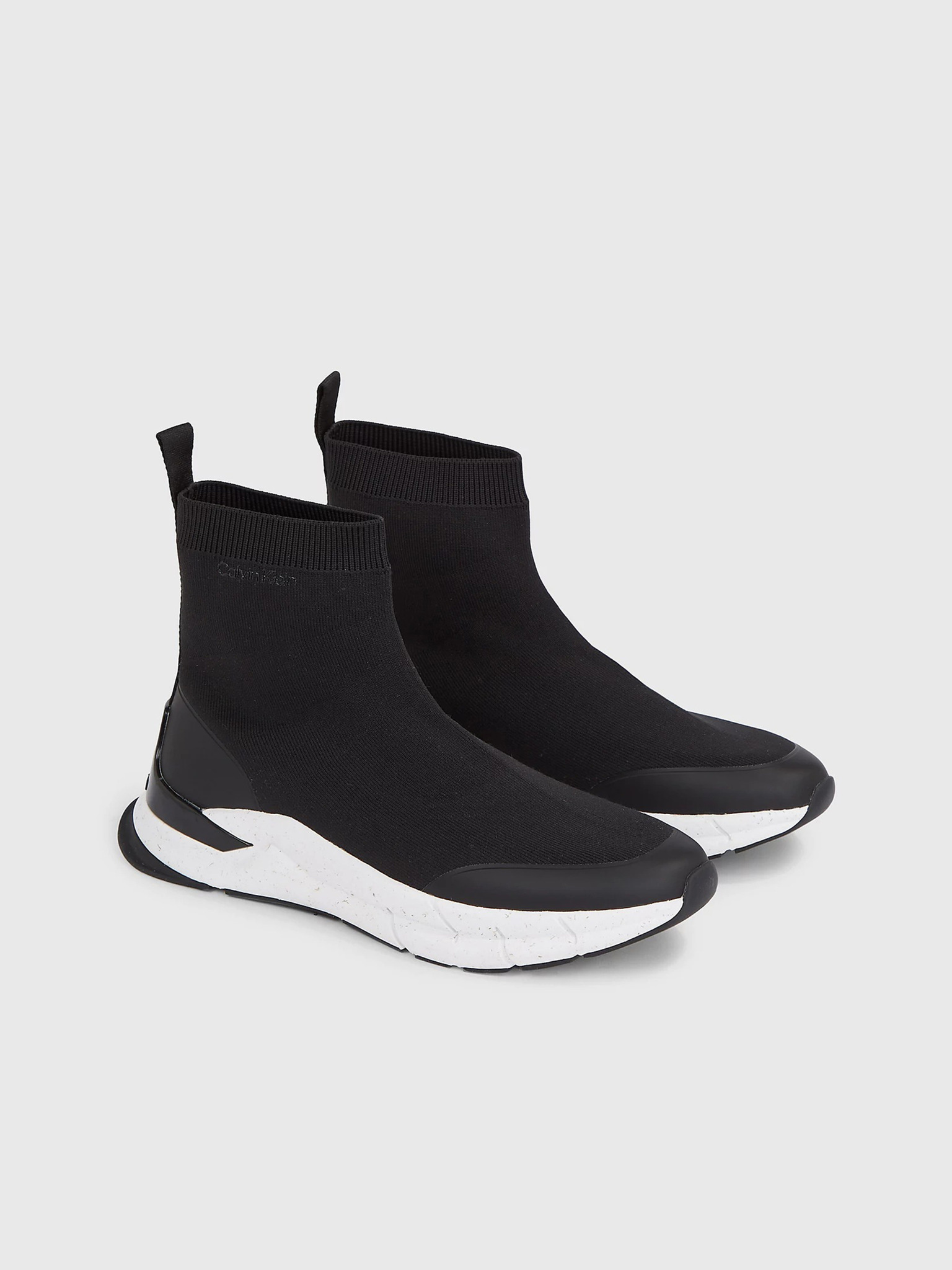 Black calvin klein boots online