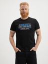 Diesel Schwarzes Herren-T-Shirt Diesel Diegos