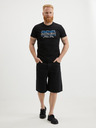 Diesel Schwarzes Herren-T-Shirt Diesel Diegos