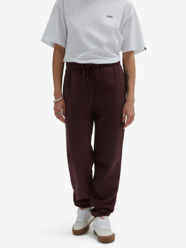 Vans VANS Comfycush burgunderfarbene Jogginghose für Frauen