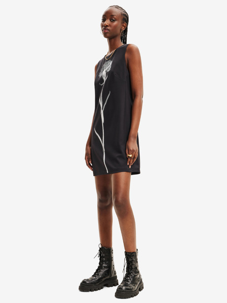 Desigual Desigual Shasta schwarzes Damenkleid