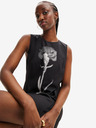 Desigual Desigual Shasta schwarzes Damenkleid