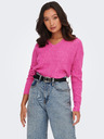 ONLY Rosa gerippter Damenpullover ONLY Camilla