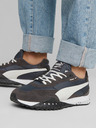 Puma Blau-graue Herren-Turnschuhe mit Wildleder-Details Puma Blktop Rider