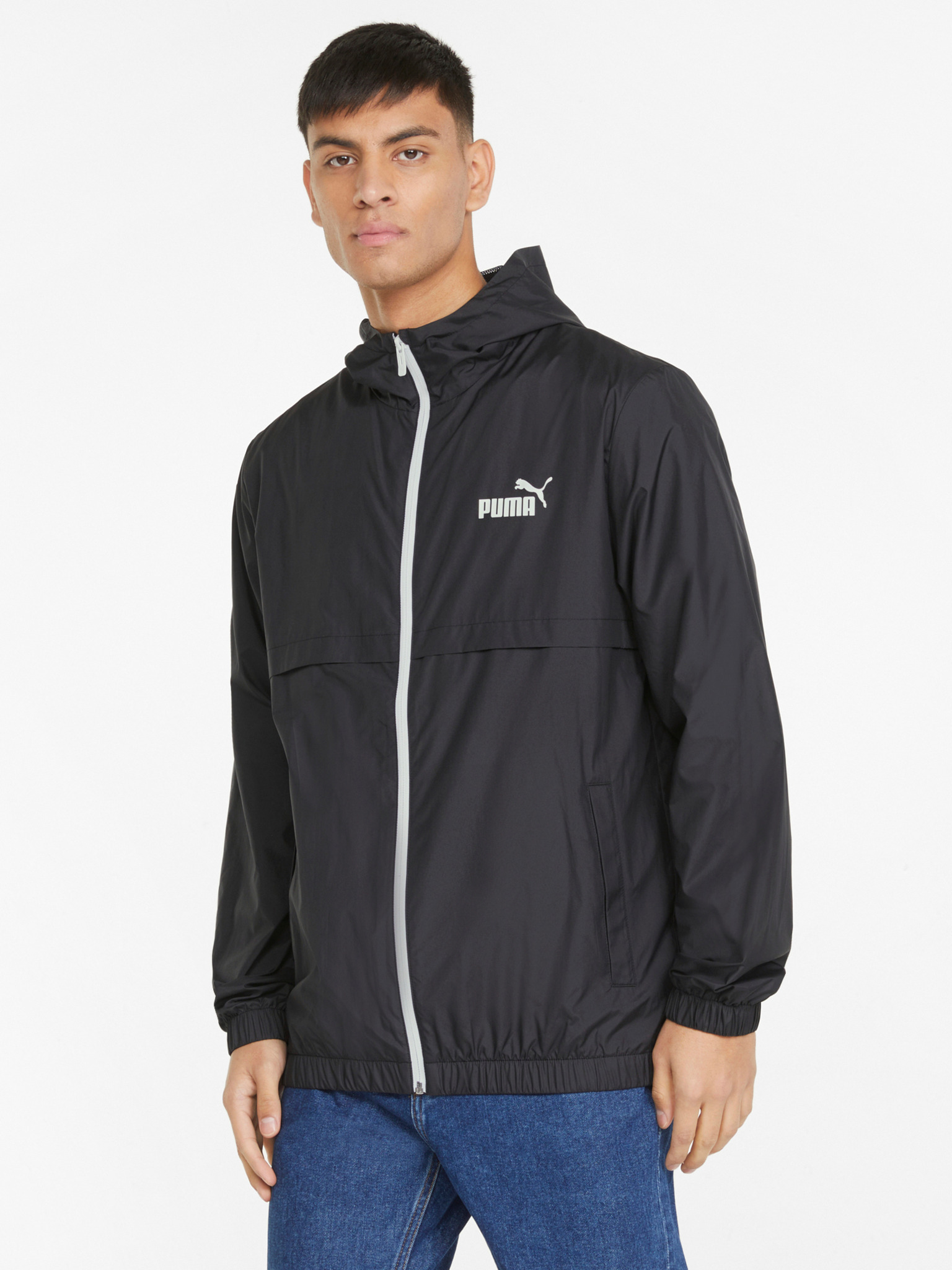 Puma Solid Windbreaker Jacke