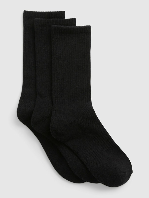 GAP Socken 3 Paar Schwarz