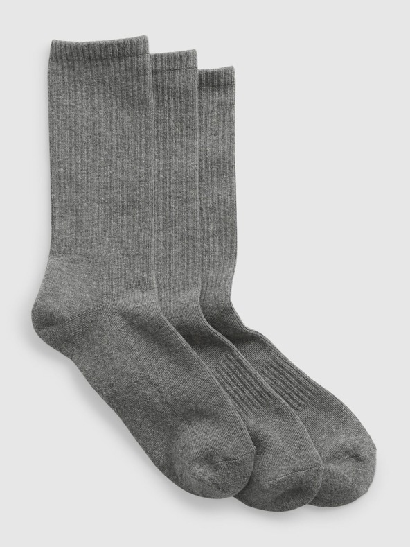 GAP Socken 3 Paar Grau
