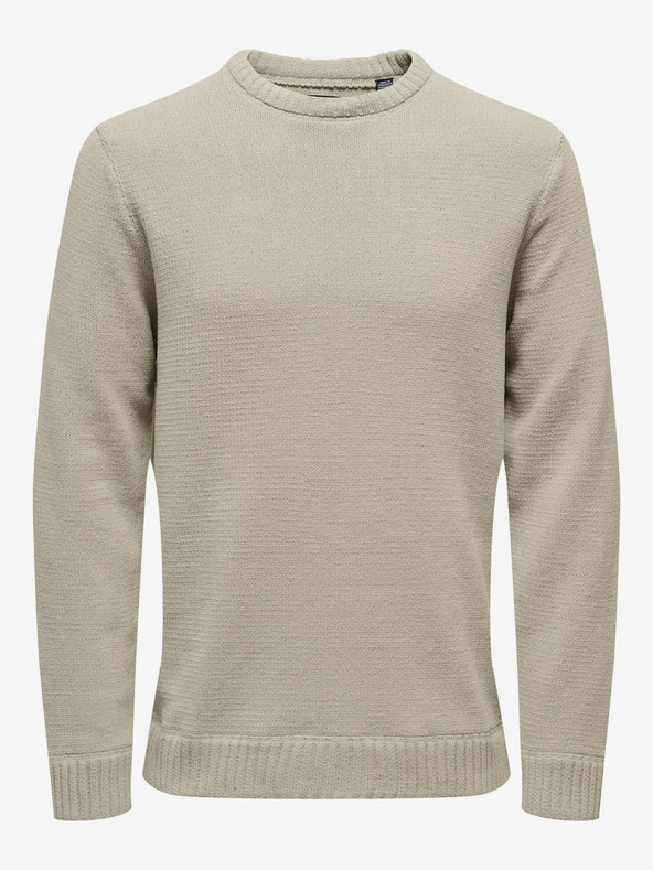 ONLY & SONS Ese Pullover Beige