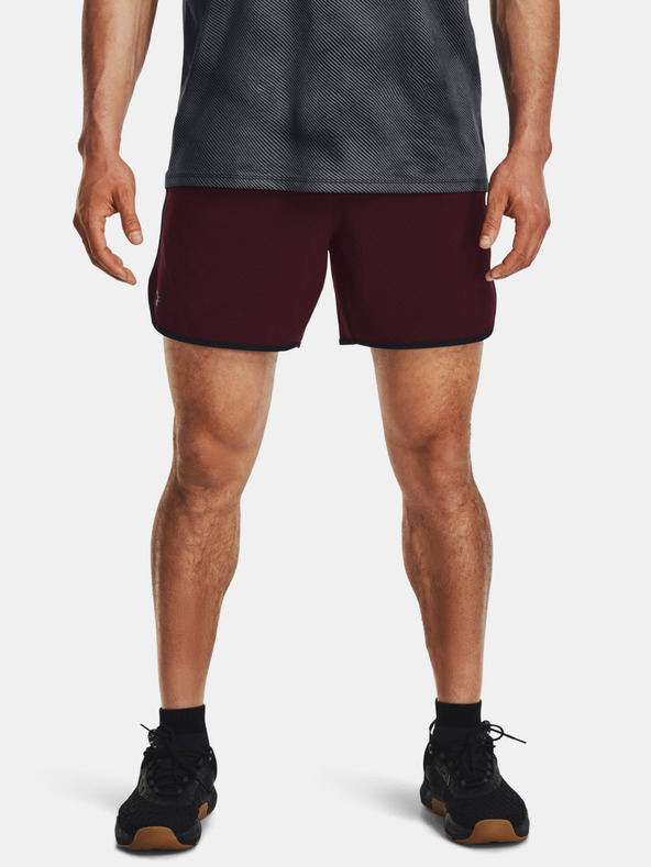 Under Armour UA HIIT Woven 6in Shorts Rot