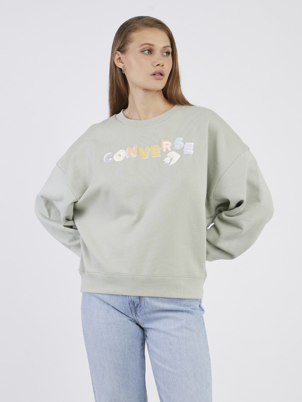 Converse Sweatshirt Grün