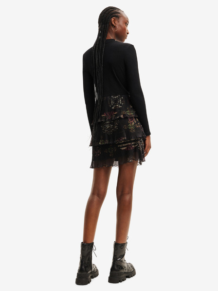 Desigual Schwarzes Damen-Kleid Desigual Salma
