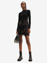 Desigual Schwarzes Damen-Kleid Desigual Salma