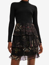 Desigual Schwarzes Damen-Kleid Desigual Salma