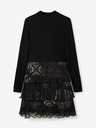 Desigual Schwarzes Damen-Kleid Desigual Salma