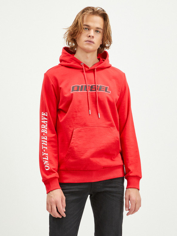 Diesel Sweatshirt Rot