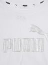 Puma Puma ESS+ Weißes Mädchen T-Shirt