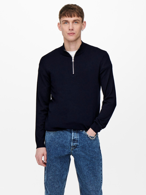 ONLY & SONS Wyler Pullover Blau