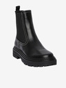 Pieces Schwarze Damen Chelsea Ankle Boots Pieces Rikka