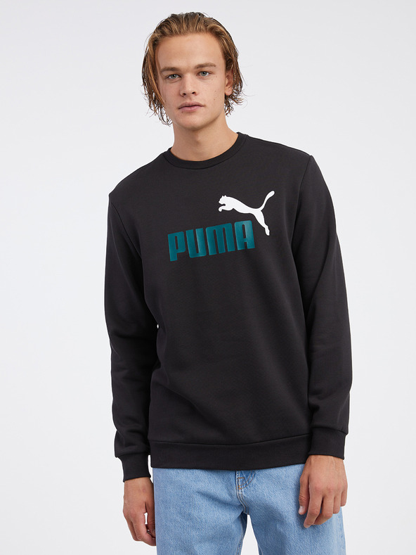 Puma ESS+ 2 Sweatshirt Schwarz