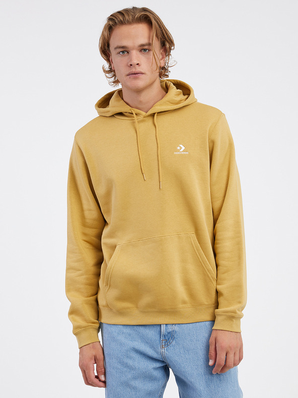 Converse Go-To Embroidered Sweatshirt Gelb