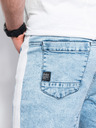 Ombre Clothing Hellblaue Herren Denim Shorts Ombre Clothing W363