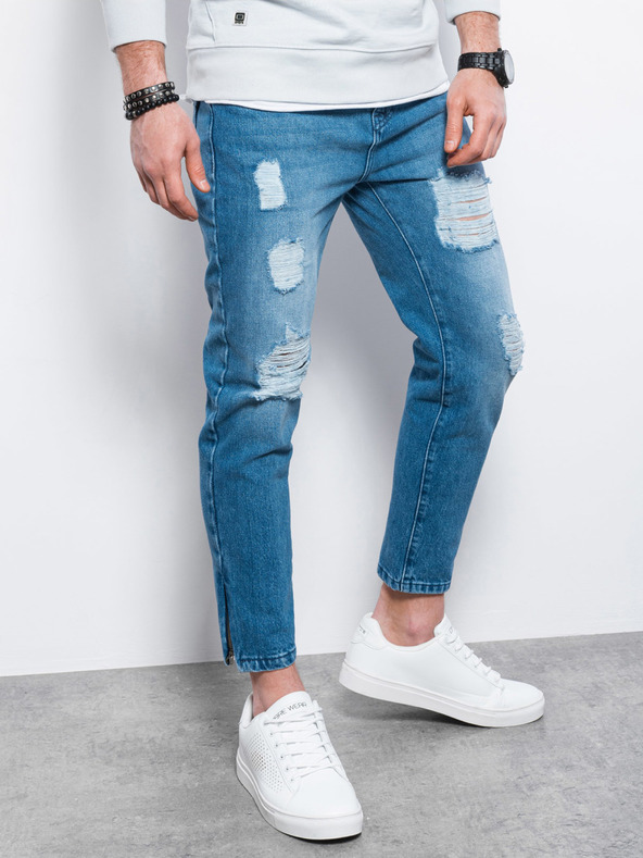 Ombre Clothing Blaue Herren-Denim-Hose Ombre Clothing P1028