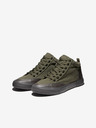 Ombre Clothing Schwarz und Grün Herren Sneaker Schuhe Ombre Kleidung T377