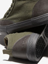 Ombre Clothing Schwarz und Grün Herren Sneaker Schuhe Ombre Kleidung T377