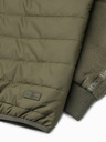 Ombre Clothing Grüne leichte Herren-Kapuzenjacke Ombre Kleidung