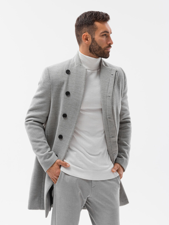 Ombre Clothing Mantel Grau
