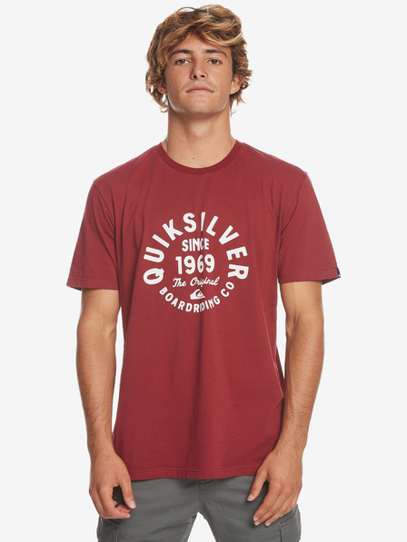 Quiksilver Circled Script Front T-Shirt