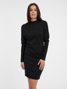 Orsay Schwarzes Damenstrickkleid ORSAY