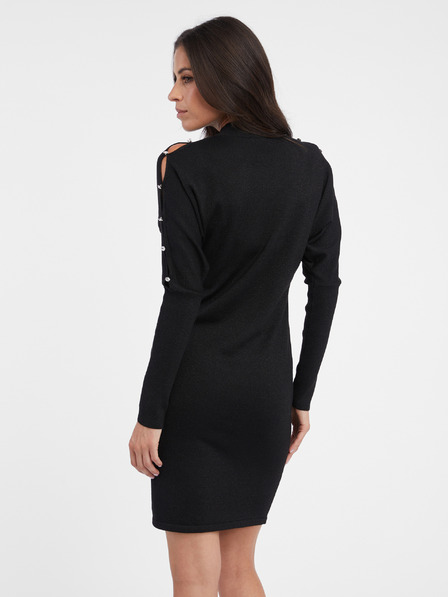 Orsay Schwarzes Damenstrickkleid ORSAY