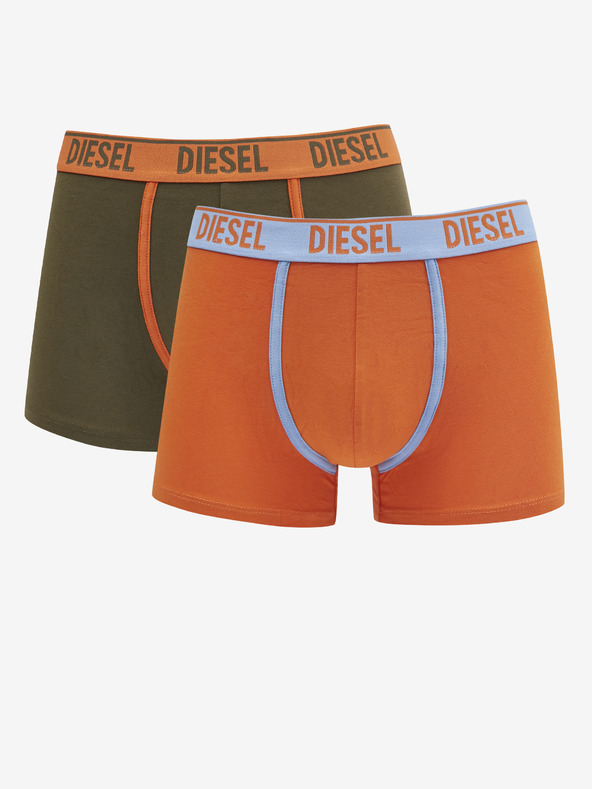 Diesel Boxershorts 2 Stück Orange
