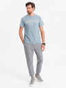 Ombre Clothing Graue Herren Basic Sweatpants Ombre Kleidung Ottoman