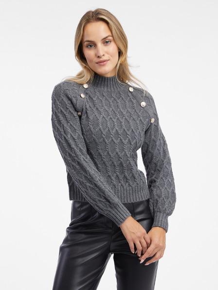 Orsay Grauer Damenpullover ORSAY