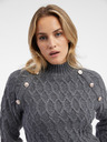 Orsay Grauer Damenpullover ORSAY