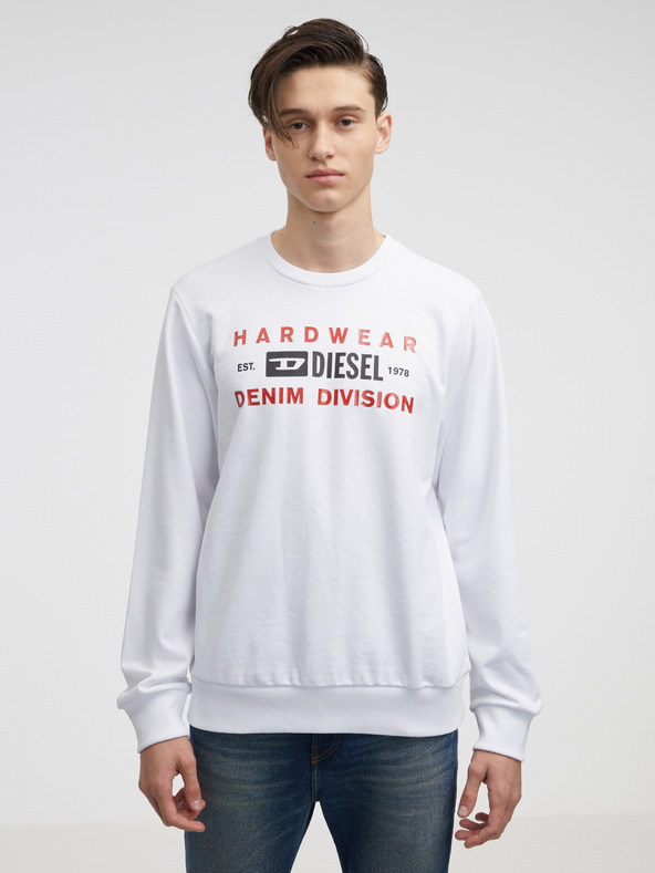 Diesel Sweatshirt Weiß