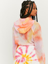 TALLY WEiJL Rosa und gelbe kurze Jacke mit Kapuze TALLY WEiJL