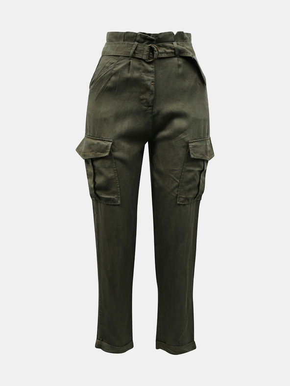 TALLY WEiJL Khakifarbene Hose mit Taschen TALLY WEiJL