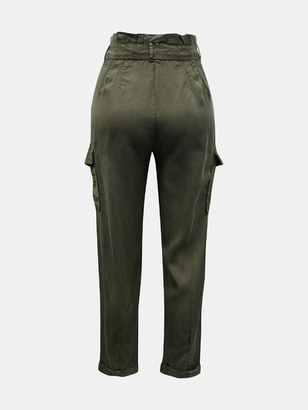 TALLY WEiJL Khakifarbene Hose mit Taschen TALLY WEiJL