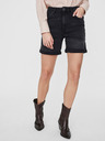 Vero Moda Schwarze Jeansshorts VERO MODA Joana