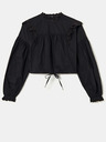 TALLY WEiJL Schwarze kurze Bluse TALLY WEiJL
