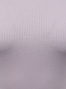 TALLY WEiJL Hellvioletter Body mit Spitzenärmeln TALLY WEiJL